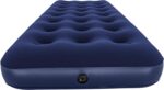 Bestway Flocked inflatable camping airbed – Single – Blue - Image 2