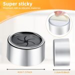 Alyvisun Push-in tea-towel holders – Silver - Image 2
