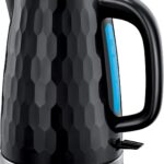 Russell Hobbs Honeycomb Electric 1.7L Cordless Kettle (Fast Boil 3KW – Black