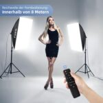 Studio softbox lighting kit – YX-RGX03 – Black - Image 7
