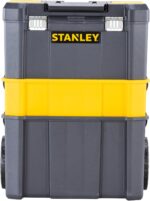 STANLEY Stacked rolling workshop toolbox – Black - Image 30