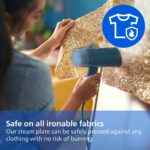 Philips Handheld Garment Steamer 3000 Series, 20 g/min, Great for Travel – Blue – 100 ml - Image 6