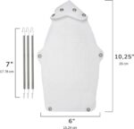 Protective iron soleplate shoe – Iron Shoe Cover – White - Image 3
