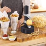 Electric rotating vegetable peeler – Black - Image 4