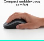 Logitech MK270 wireless keyboard and mouse, UK layout – Black - Image 3