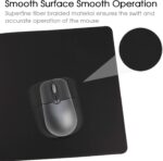 HIHUHEN Mouse mat/Large Mouse Pad 600x300x3 mm | XL mousepad – 60x30 Black001 - Image 5