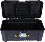 STANLEY Portable rigid toolbox with tote – Black/Yellow - Image 19
