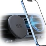 YOSH for MagSafe Car Mount Magnetic Car Phone Holder Air Vent for iPhone – ZA-KGHH-N5B5 – Black