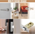 Tubular internal-door latch – 2sets – Silver - Image 7