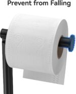 niffgaff Freestanding toilet-roll reserve stand – Black - Image 6