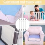 Quelcc Adjustable elastic bed-sheet clips, 4 pieces – 4pcs - Image 7