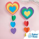 Baker Ross A5 coloured craft card – Assorted – 50-pack - Image 5