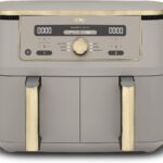 Ninja MAX Dual Zone Digital Air Fryer, 9.5L, Stone Gold DZ400UKSTGD