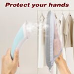 Garment-steamer ironing mitt – Gray - Image 2