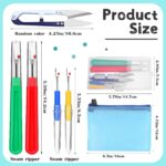 luokefe Seam ripper and unpicker kit – Multicolor-7 Pcs - Image 2