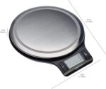 Amazon Basics Digital kitchen scales with LCD display (with batteries), Black and Stainless Steel, BPA free, Weighs up to 11 pounds - Image 12