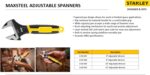 STANLEY Adjustable wrench – Black, Yellow - Image 5