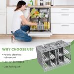 BIHARNT Replacement dishwasher cutlery basket – Grey - Image 7