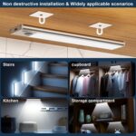 JEKEMORYE rechargeable motion-sensor cabinet lights – 3 Colour Temperature - Image 8