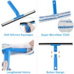 Mitclear Telescopic window washer and squeegee – 57 IN – Blue - Image 4