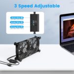 ELUTENG External USB equipment cooling fan pair - Image 4