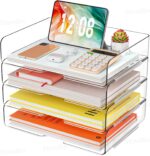 StowBin Stackable acrylic letter trays – Clear Tray