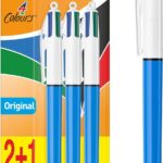 BIC 4 Colours Original Retractable Pens, 3-pack – Bic 4 colores – Multicolor