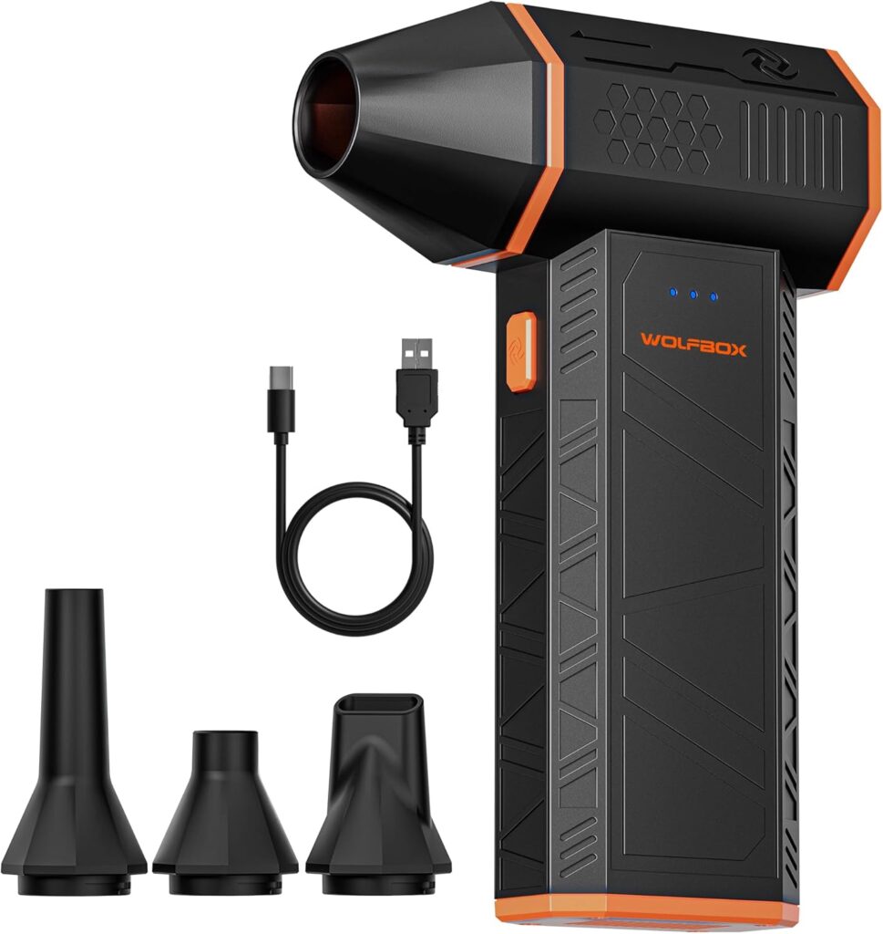 WOLFBOX MF50 rechargeable electric air duster