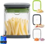 Ibergrif Manual chip cutter with container – Black