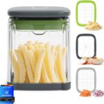 Ibergrif Manual chip cutter with container – Black
