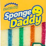 Scrub Daddy Sponge Daddy, Dual Sided Sponge Scrubber – Varied – 4-pack