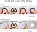 Battery-operated tap puck lights - Image 5