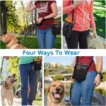 Empty dog-training reward pouch – 1 Count (Pack of 1) – Black - Image 6