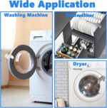 Maxqzin Washer door ventilation prop – Grey,white – 25 centiliters_per_second - Image 7