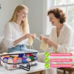 Coopay Clear yarn storage organisers - Image 6