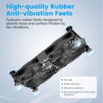 ELUTENG External USB equipment cooling fan pair - Image 6