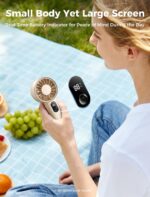 Aecooly Mighty rechargeable handheld fan, beige - Image 6