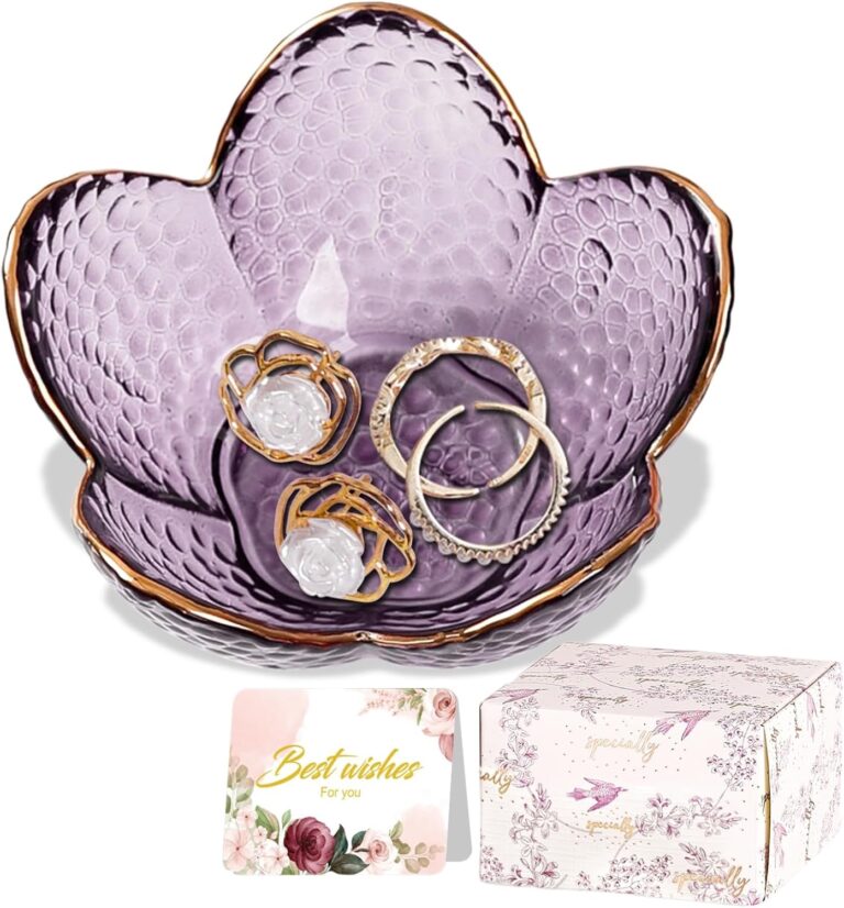 Glass trinket dish