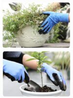 3 Pairs Gardening Gloves Superior Grip Work Gloves Durable Comfortable Breathable Multipurpose for Gardening – Tc901 – One Size – 3Pairs Medium - Image 6