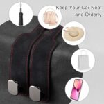 Debbery Car headrest bag hooks – Black – 2-pack - Image 6