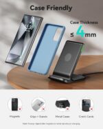 INIU 15W Wireless Charger Stand – Black - Image 7