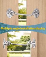 Hook-and-eye gate latch – 4 inch×1 - Image 4