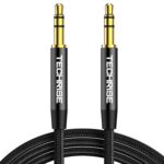 TechRise Aux Cable 3.5mm to 3.5mm Audio Cable – Black