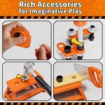 Pretend construction tool kit – Standard – Orange - Image 7