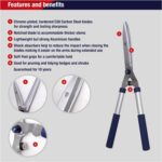 Spear & Jackson Manual hedge shears – 230mm (9") – Blue - Image 2