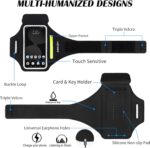 HAISSKY Phone running armband – Black(Up to 6.9") - Image 7