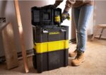 STANLEY Stacked rolling workshop toolbox – Black - Image 20