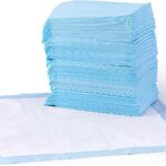 Amazon Basics Dog/Puppy Training Pads Leakproof 5 Layer Regular 50 pack Blue