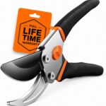 VOTREK Bypass pruning secateurs – Sunset Orange