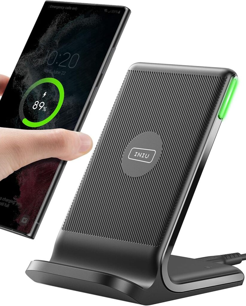 INIU 15W Wireless Charger Stand – Black